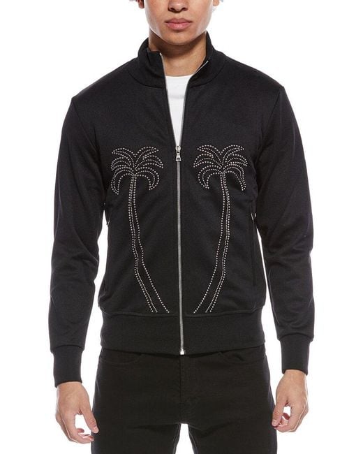 Palm Angels Black Jacket for men