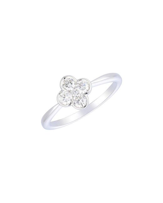 Gregg Ruth White 14K 0.43 Ct. Tw. Diamond Ring