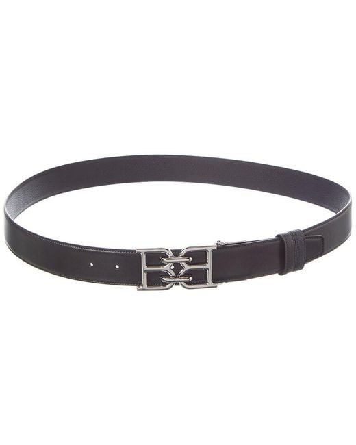 Bally Blue B-Chain 35 Reversible & Adjustable Leather Belt for men