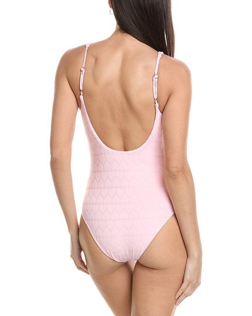 Beach Riot Pink Reese One-Piece