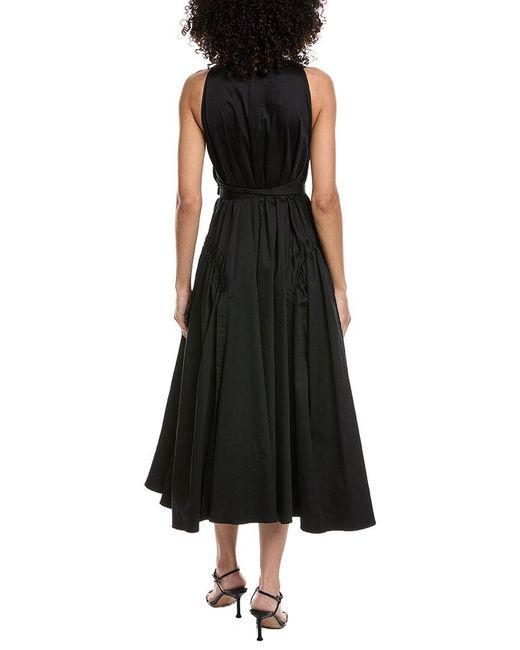 Alexis Black Versaille Midi Dress