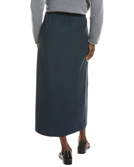 Eileen Fisher Blue Skirt