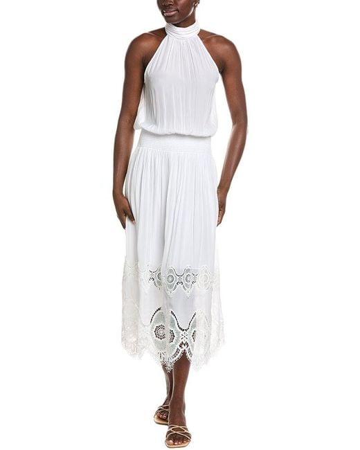 Ramy Brook White Elsie Maxi Dress