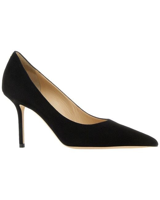 Gucci Black Jimmy Choo Love 85 Suede Pump