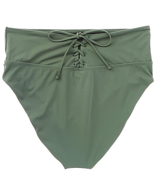 Onia Green Emelia Bikini Bottom