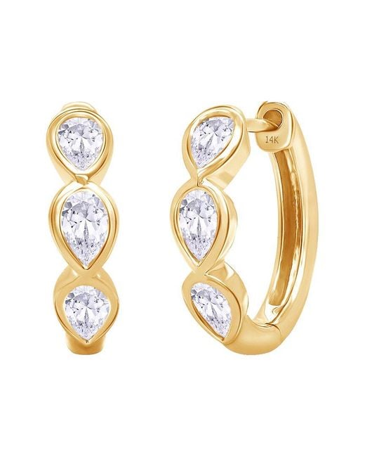 Meira T Metallic 14K 0.60 Ct. Tw. Lab-Grown Diamond Earrings