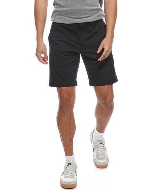 Theory Black Zaine Sw Twill Short for men