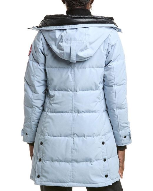 Canada Goose Blue Shelburne Down Parka