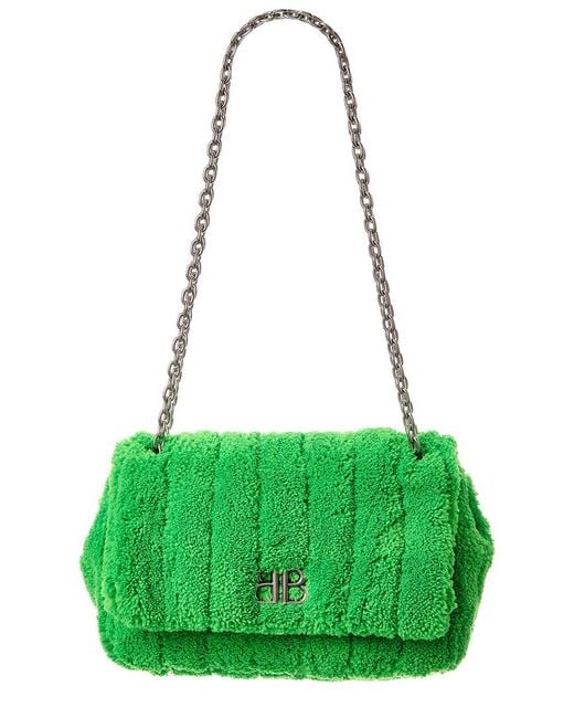 Balenciaga Green Monaco Small Bag
