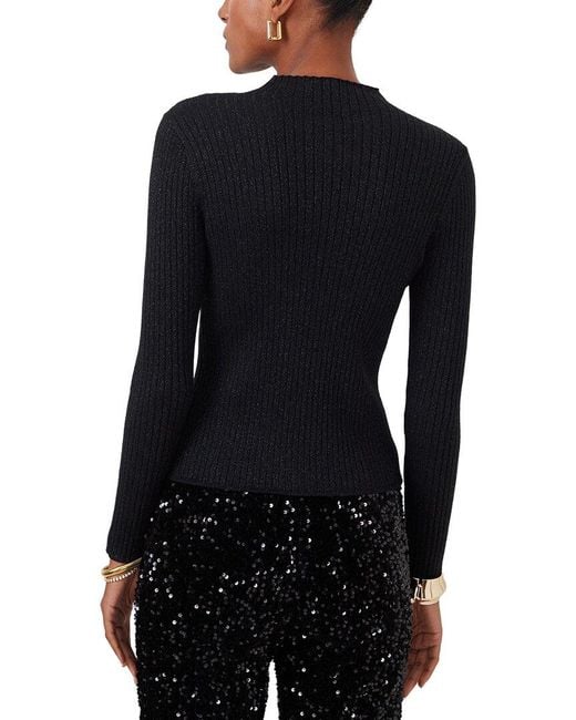 J.McLaughlin Black Neve Sweater