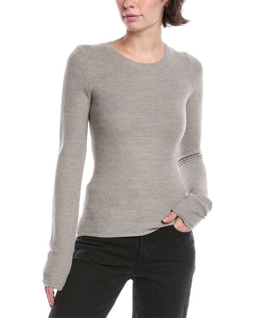 Rag & Bone Gray Adriana Wool-Blend Sweater