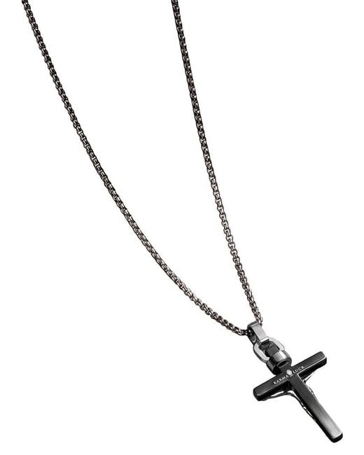 Karma and Luck White Pendant Necklace