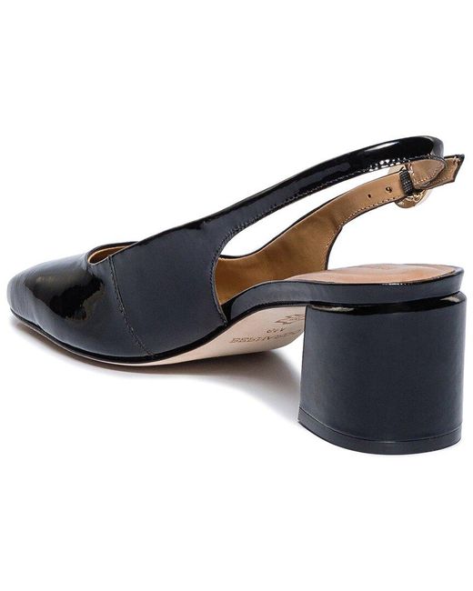 Bernardo Blue Alexia Leather Pump