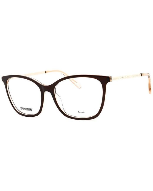 Love Moschino Brown Mol622 54Mm Optical Frames