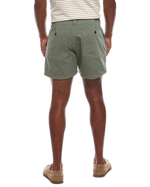 Madewell Green Fatigue Short for men