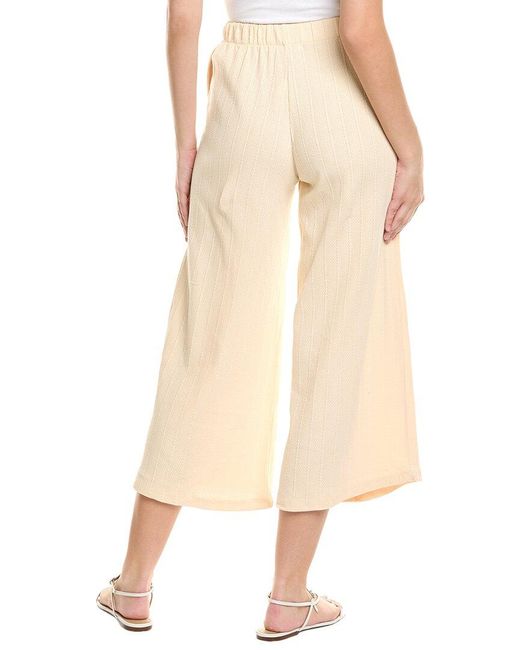 Project Social T Natural Come Together Textured Wide Leg Pant