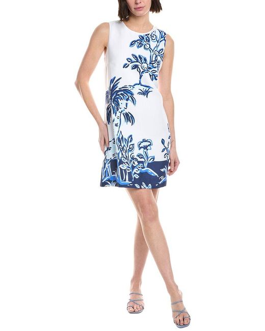 Lilly Pulitzer Blue Julienne Shift Dress