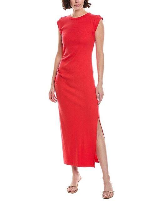 Michael Stars Red Calliope Maxi Dress