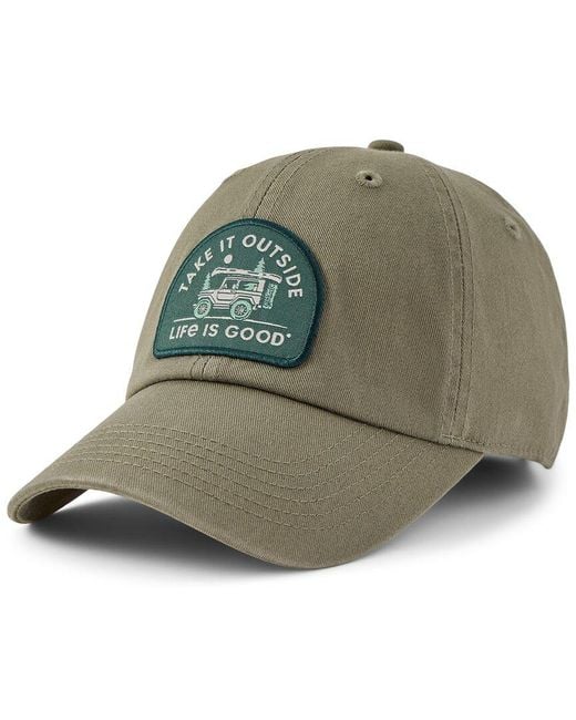 Life Is Good. Green Chill Cap for men