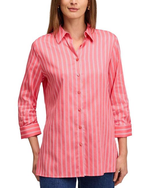 Foxcroft Pink Evelyn Shirt