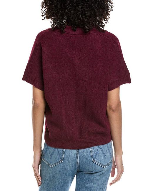ANNA KAY Red Cafalu Polo Shirt