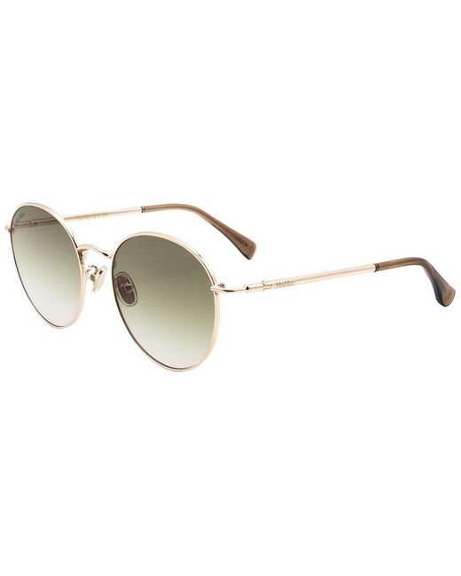 Max Mara Metallic 55Mm Sunglasses
