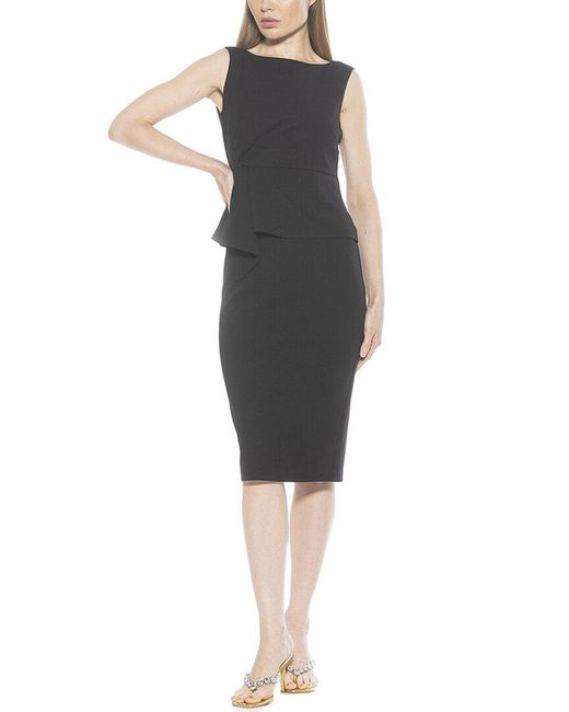 Alexia Admor Black Amora Sheath Dress