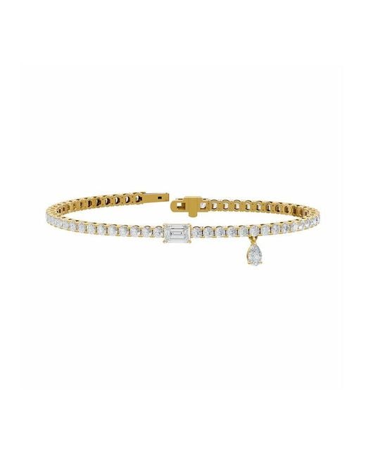 Lab Grown Diamonds White 14K 6.17 Ct. Tw. Lab-Grown Diamond Bracelet
