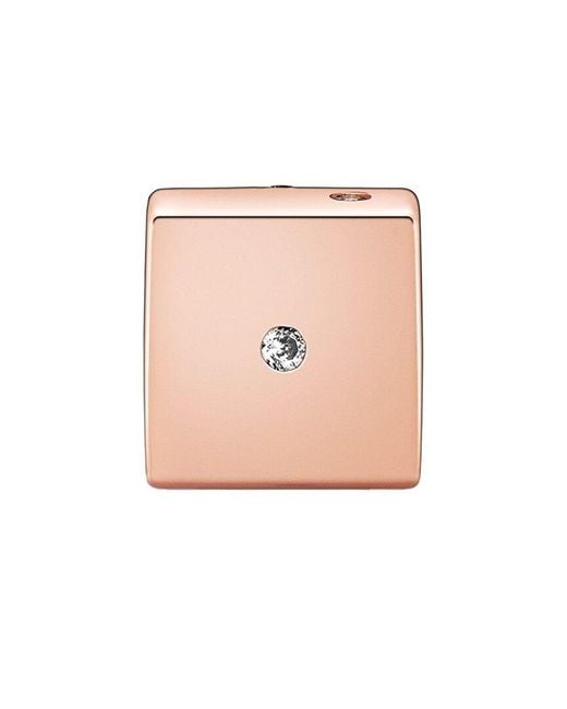 Pandora Pink Moments 14K Rose Plated Cz Charm