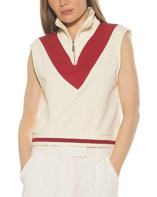 Alexia Admor Natural Denise Vest Top
