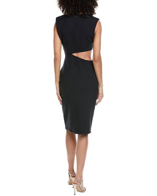 Ba&sh Black Robe Iris Dress
