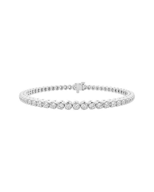 Lab Grown Diamonds White 14K 3.00 Ct. Tw. Lab Grown Diamond Tennis Bracelet