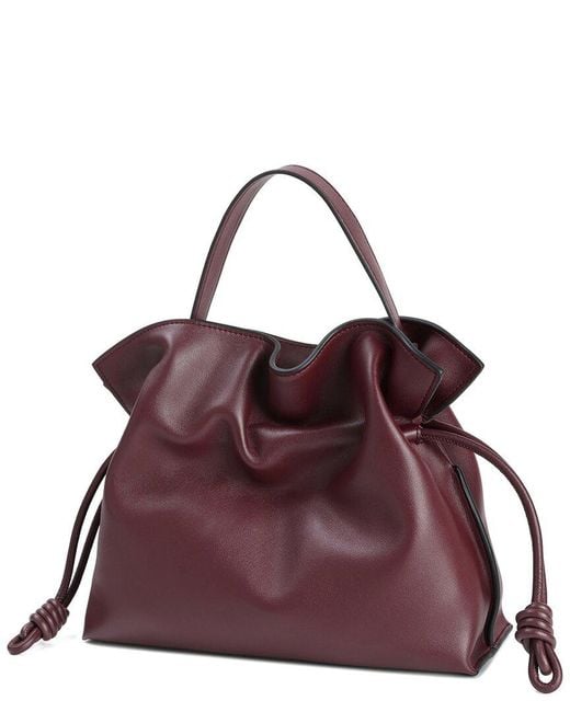 Tiffany & Fred Paris Purple Smooth Leather Crossbody
