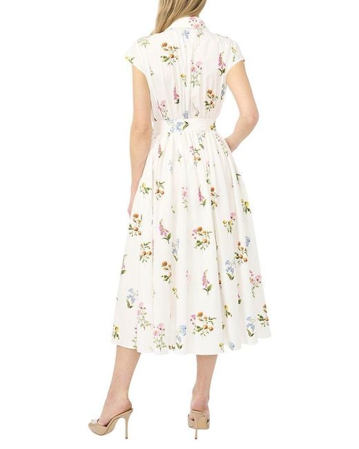 Ted Baker White Riley Drop Shoulder Belted Maxi Dress