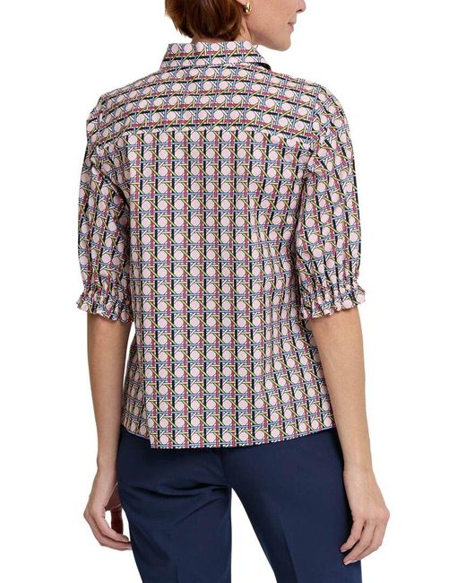 Hinson Wu White Monique Shirt