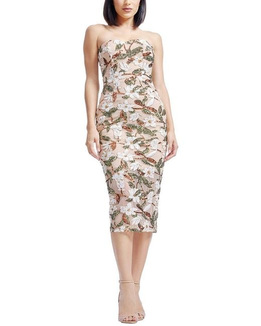 Dress the Population White Shailene Bodycon Dress