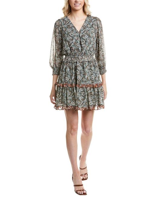Marion Green Mini Dress