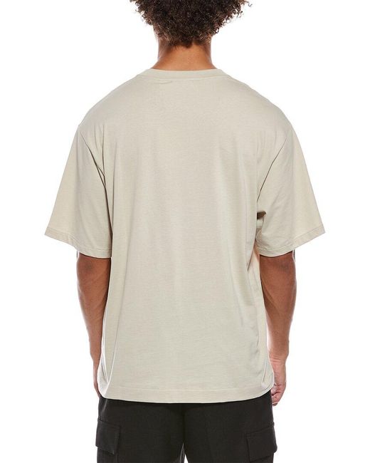 Off-White c/o Virgil Abloh Natural Logo T-Shirt for men