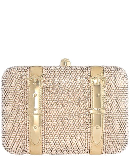 Judith Leiber Natural Valise Prosecco Clutch