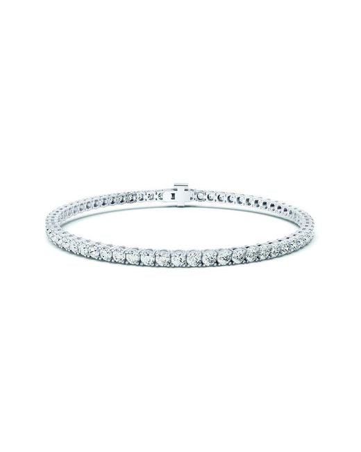 Lab Grown Diamonds White 14K 15.00 Ct. Tw. Lab-Grown Diamond Bracelet