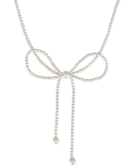 Rina Limor White 9-9.5Mm Pearl Necklace
