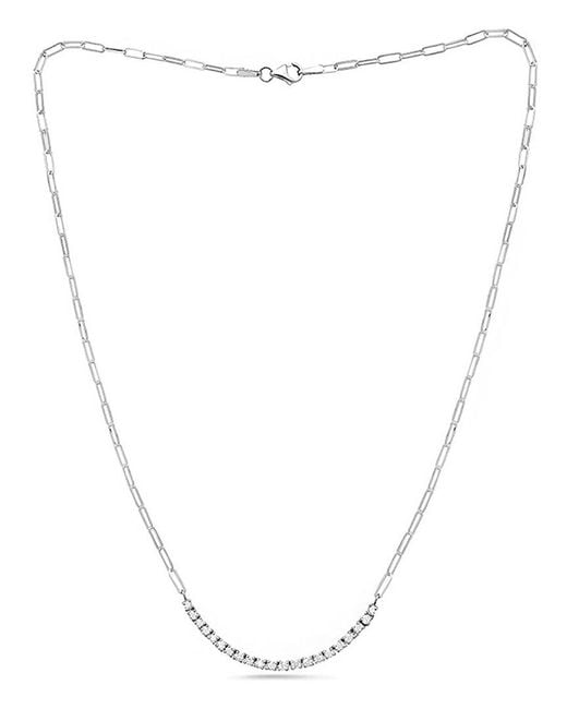 Forever Creations Signature White Collection 14K 0.53 Ct. Tw. Diamond Necklace