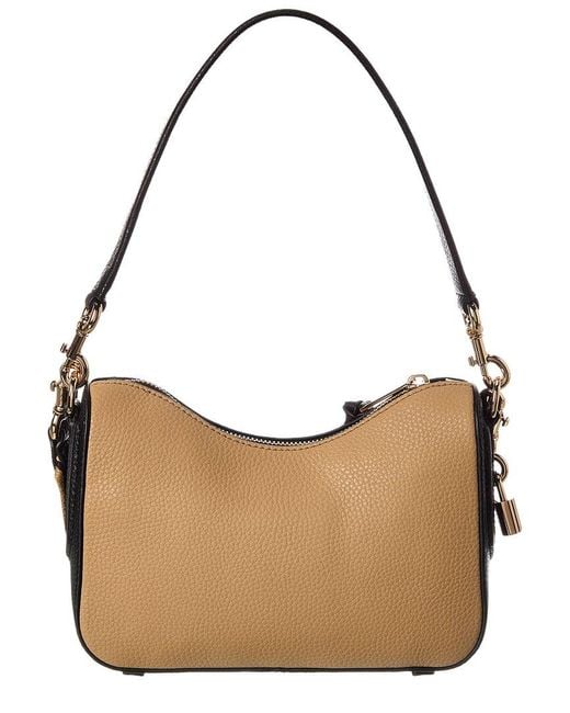 Marc Jacobs Natural Small Convertible Leather Shoulder Bag