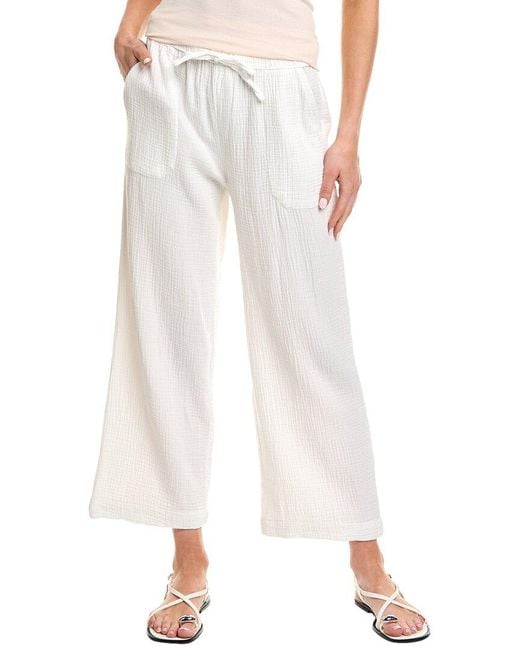 Splendid White Gauze Pant
