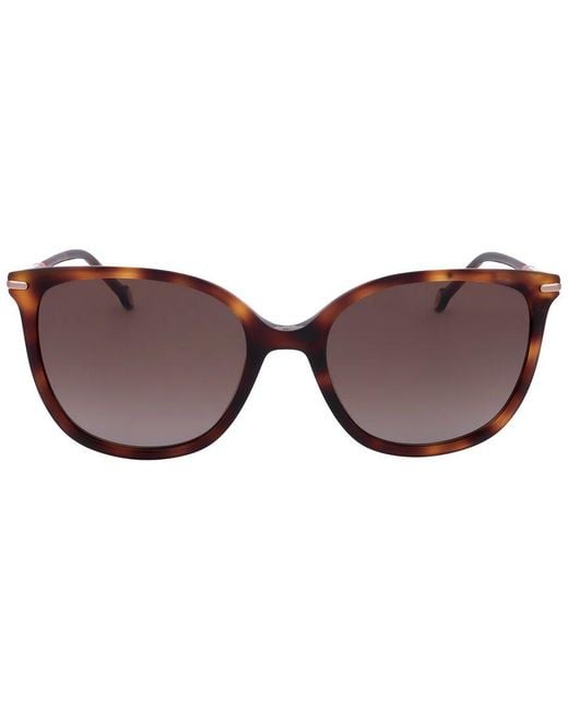 Carolina Herrera Brown 55Mm Sunglasses