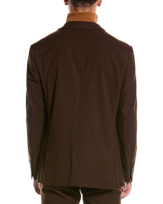 Paisley & Gray Brown Dover Slim Fit Jacket for men