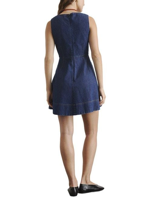 Tanya Taylor Blue Nova Dress