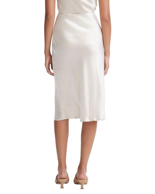 Vince White Slip Skirt