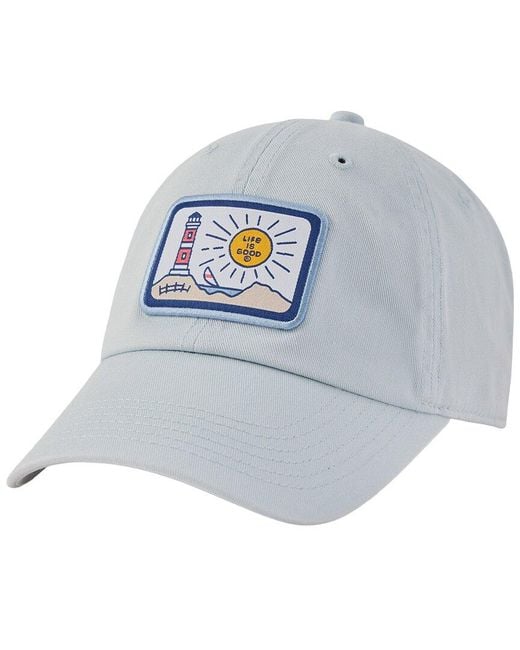 Life Is Good. Blue Chill Cap for men
