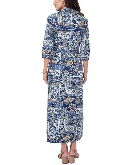 J.McLaughlin Blue Kailyn Maxi Dress